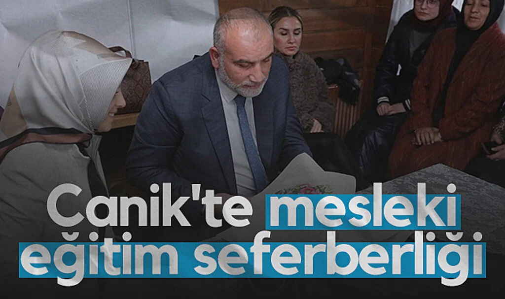 Canik'te mesleki eğitim seferberliği