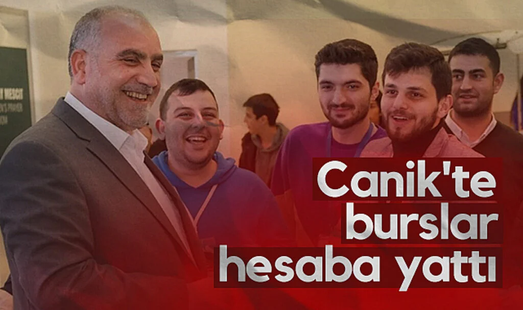 Canik'te Ocak Ayı Burs Ödemeleri Yapıldı