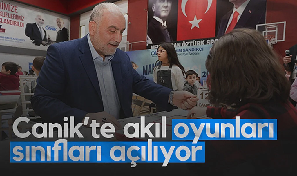 Canik'te Okullara Akıl ve Zekâ Oyunları Sınıfları