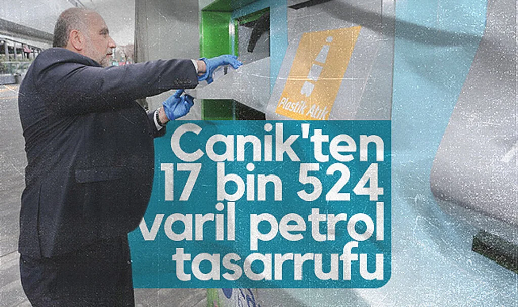 Canik'ten 17 bin 524 varil petrol tasarrufu