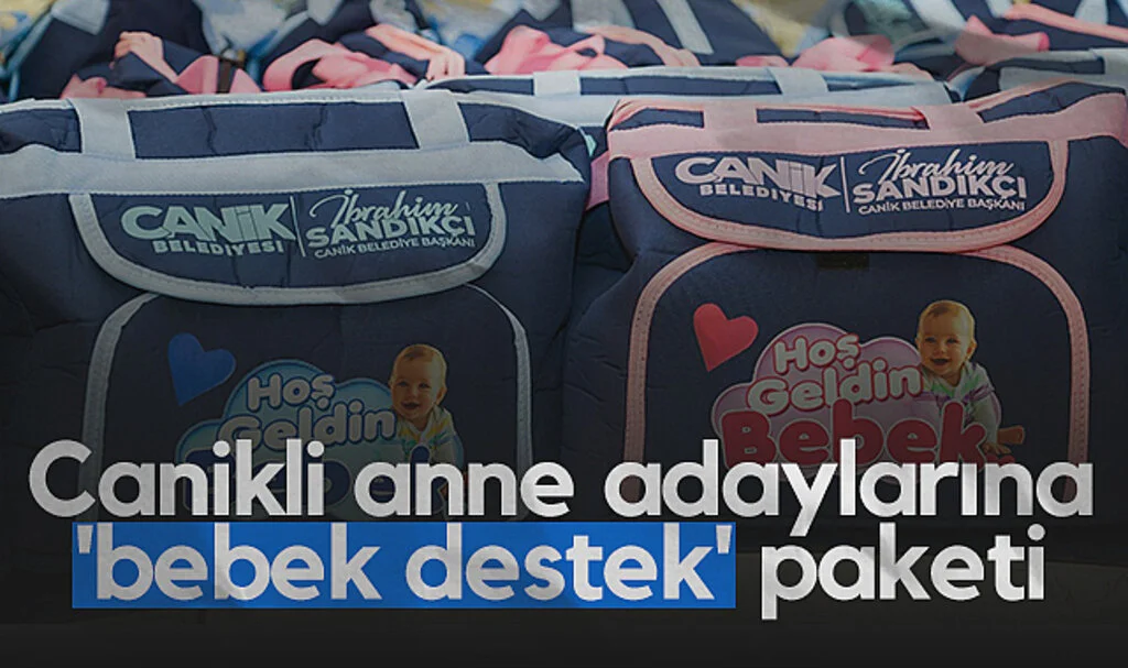 Canikli anne adaylarına 'bebek destek' paketi