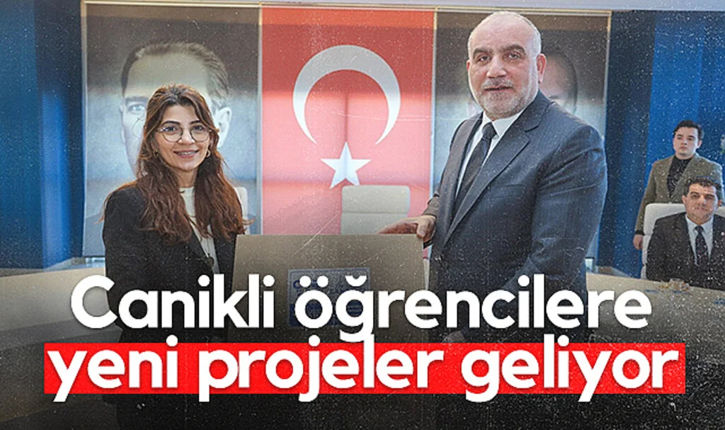 Canikli öğrencilere yeni projeler geliyor
