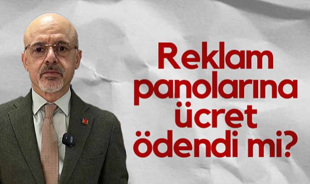 CHP Samsun İl Başkanı Mehmet Özdağ'dan SBB'ye : Reklam Panolarına Ücret Ödendi mi?