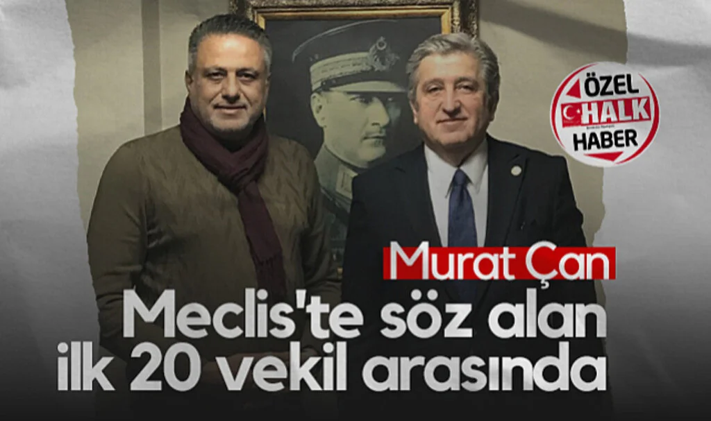 CHP Samsun Milletvekili Murat Çan Meclis'te Söz Alan İlk 20 Vekil Arasında