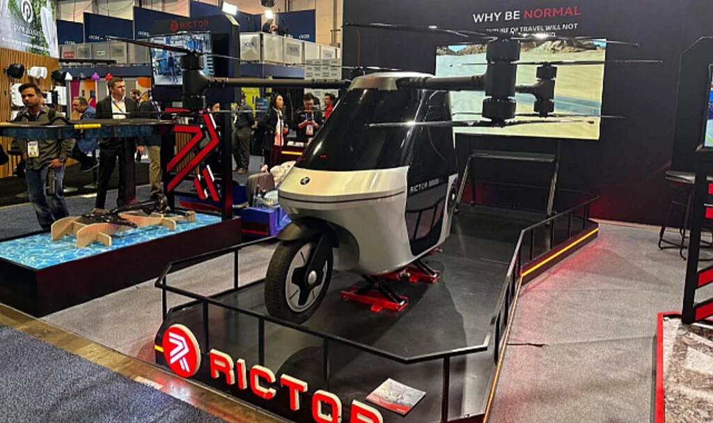 Çinli Şirketten Uçan Motosiklet: Rictor Skyrider X1
