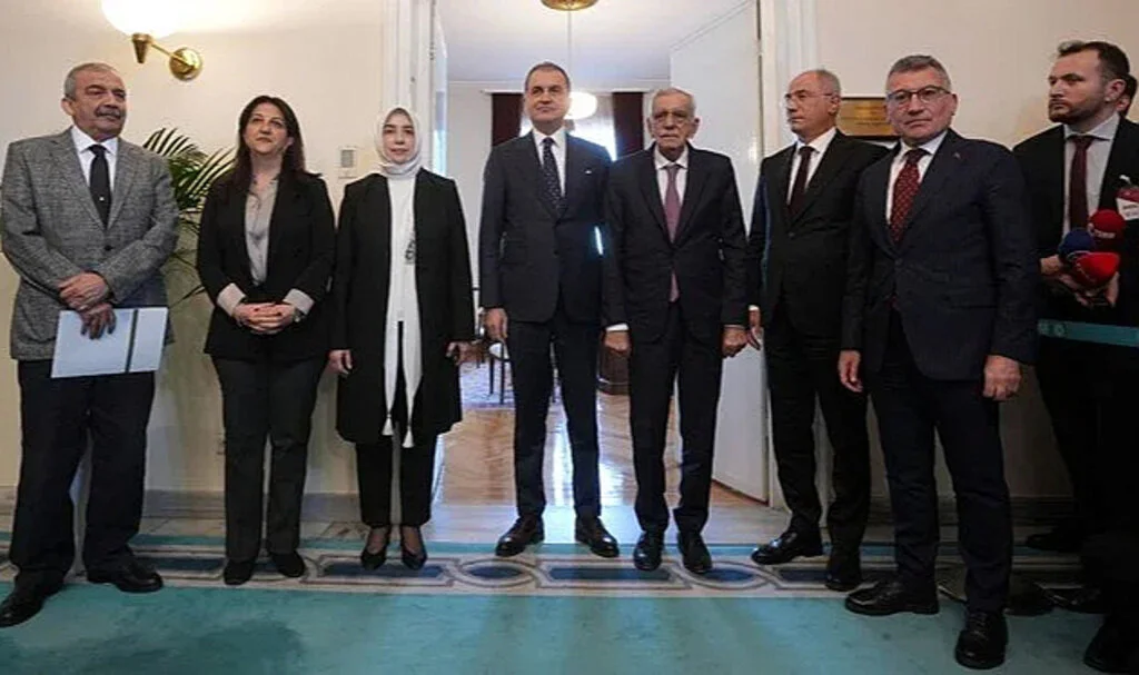 DEM heyeti 3 partiyi ziyaret etti