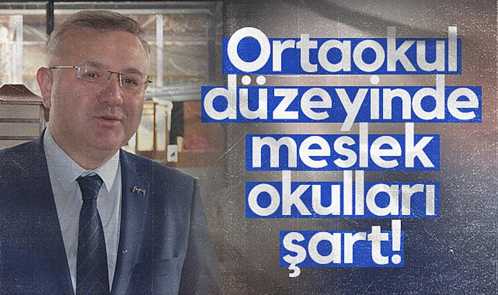 Eğitim-İş Samsun Şube Başkanı Onur Gündüz: Ortaokul düzeyinde meslek okulları şart!