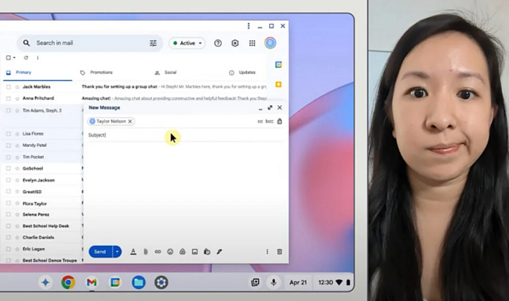 Google Chromebook Artık Yüz Hareketleriyle Kontrol Edilebilecek