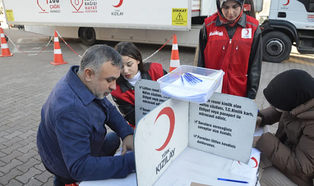 Havza'da 106 ünite kan bağışlandı