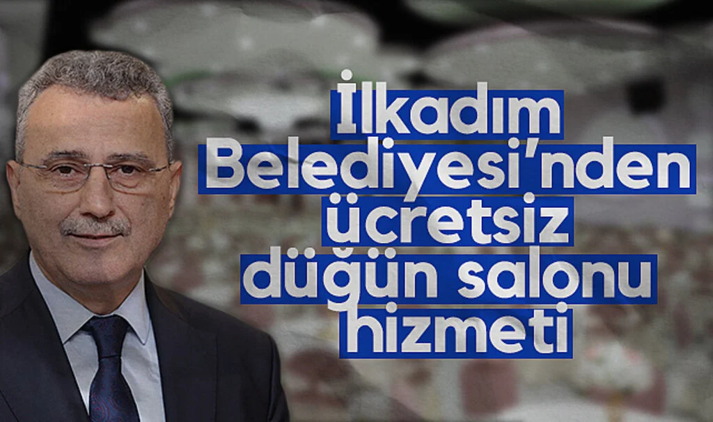 İlkadım Belediyesi’nden Ücretsiz Düğün Salonu Hizmeti