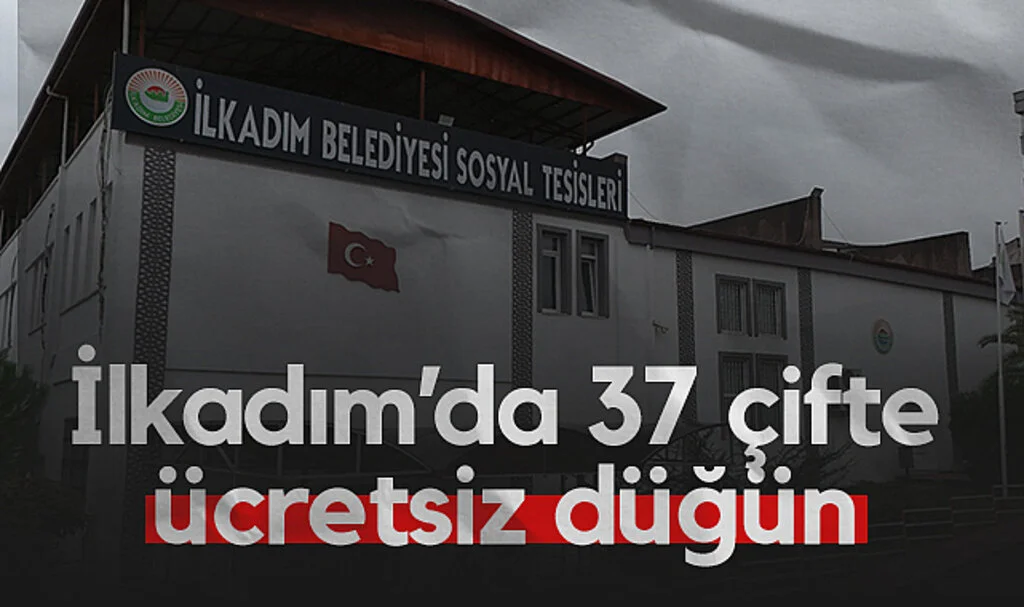 İlkadım'da 2024 Yılında 37 Çifte Ücretsiz Düğün