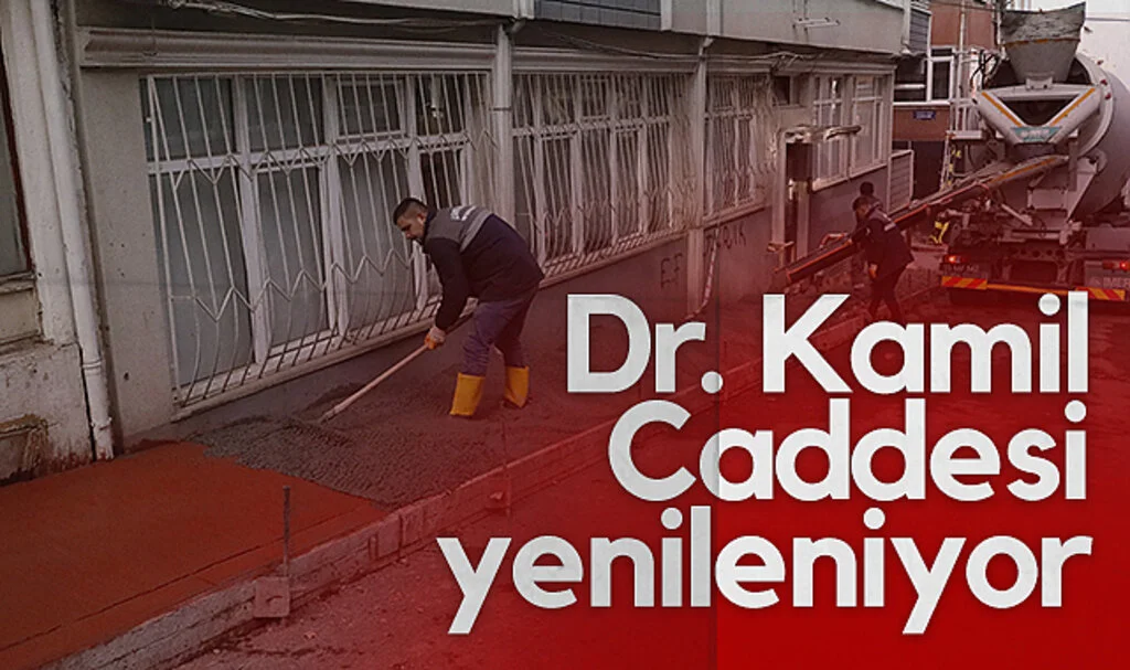 İlkadım’da Dr. Kamil Caddesi Yenileniyor