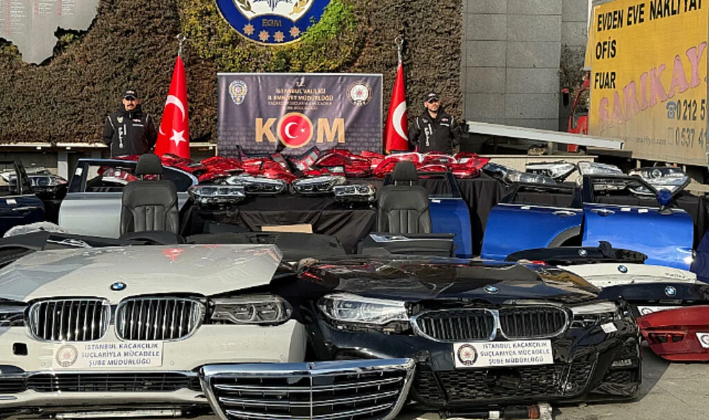 İstanbul’da Kaçak Yedek Parça Operasyonu: 110 Milyon Lira Ele Geçirildi