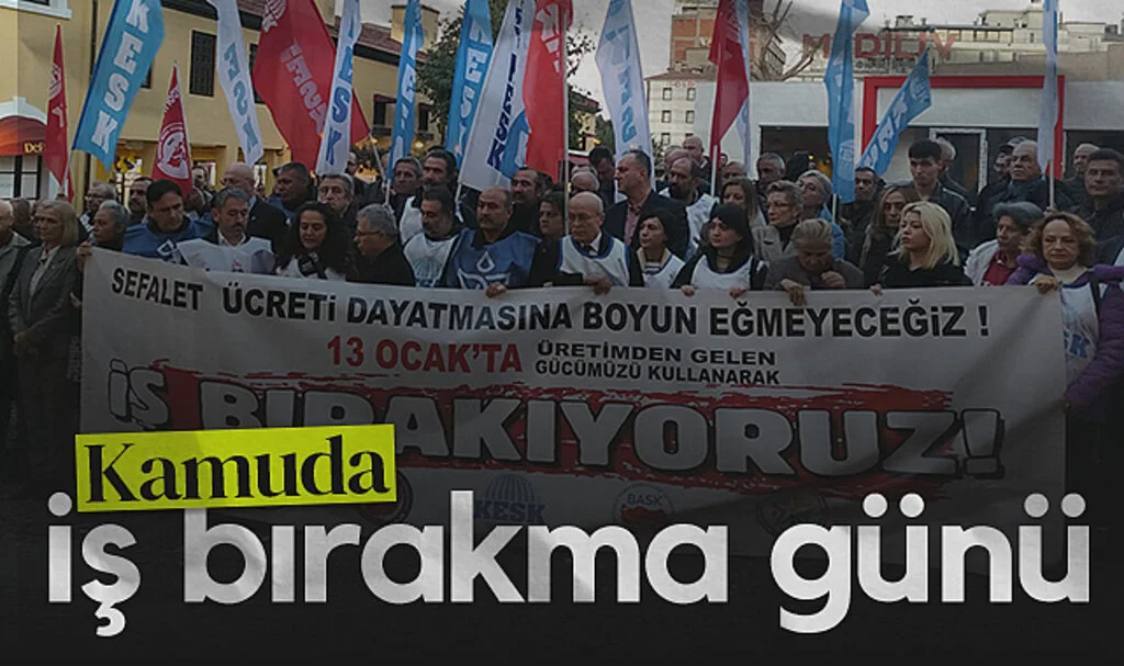 Kamuda iş bırakma günü