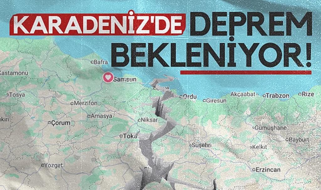 Karadeniz'de 6.6 Büyüklüğünde Deprem Bekleniyor!