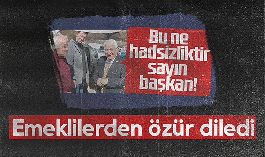 Kavak Belediye Başkanı Şerif Ün emeklilerden özür diledi