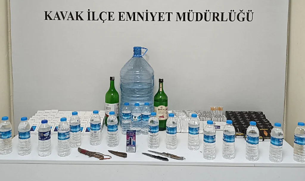 Kavak'ta kaçakçılıkla mücadele çalışmaları