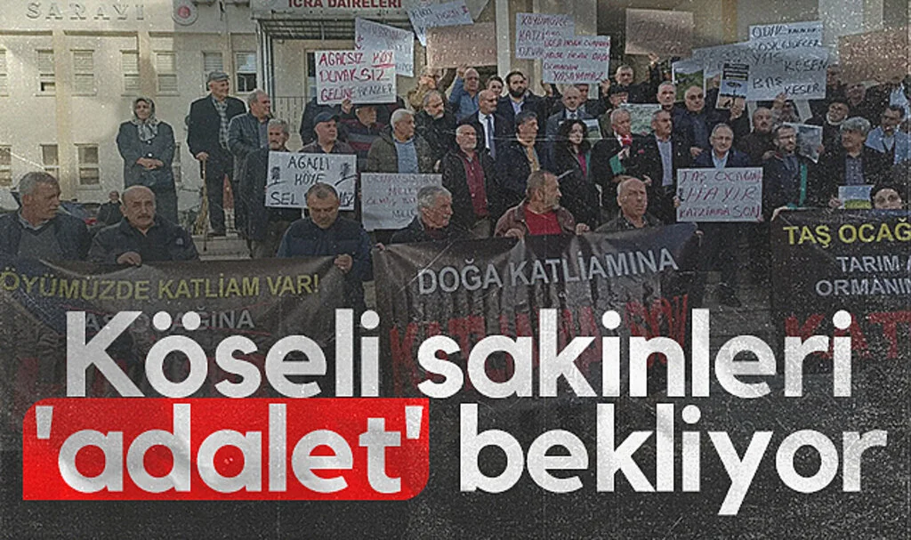 Köseli sakinleri 'adalet' bekliyor