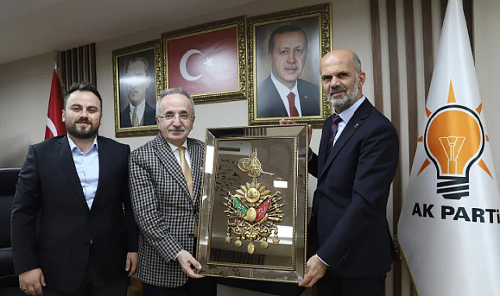 Ladik Belediye Başkanı Adnan Topal'dan AK Parti Samsun İl Başkanı Mehmet Köse'ye ziyaret