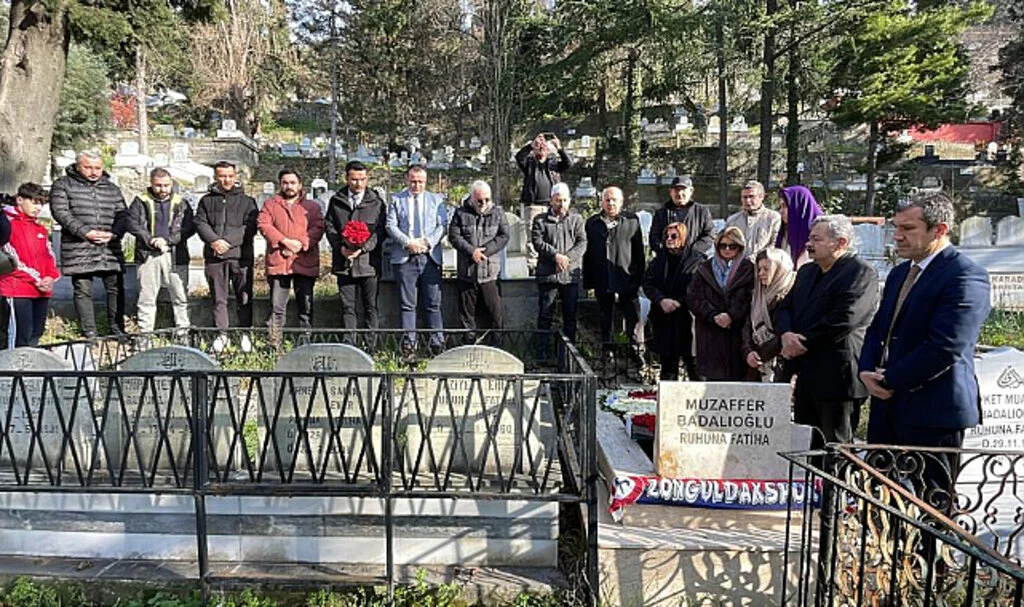 Muzaffer Badalıoğlu, Zonguldak’ta Kabri Başında Anıldı