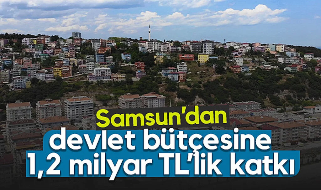Samsun, 2024'te 1,2 Milyar TL'lik Devlet Bütçesi Katkısı Sağladı