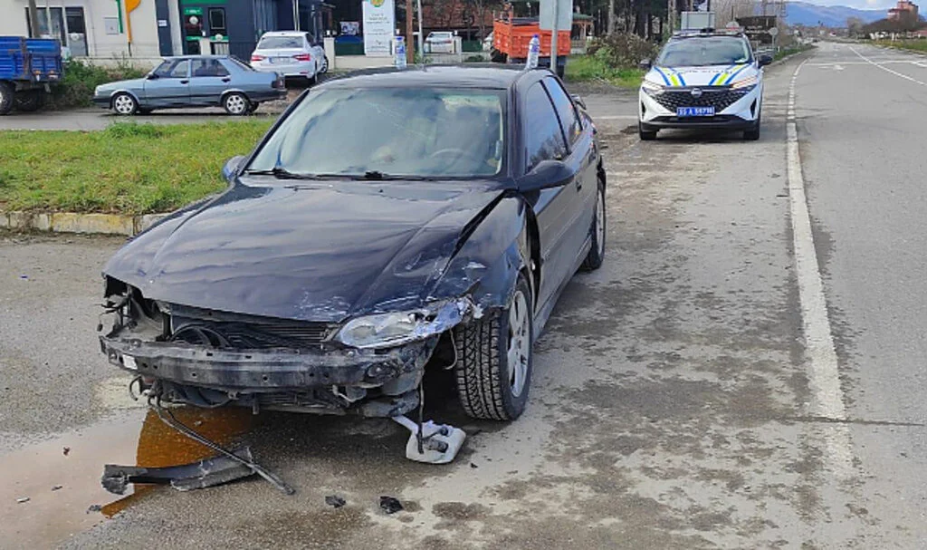 Samsun Alaçam’da Trafik Kazası: 1 Kişi Yaralandı