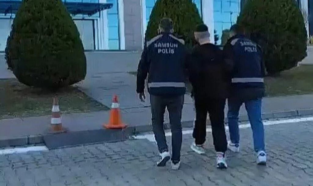 Samsun'da 13 yıl hapis cezası bulunan cezaevi firarisi yakalandı
