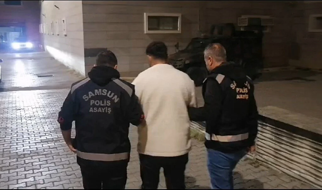 Samsun’da 13 Yıl Hapis Cezası Bulunan Şahıs Yakalandı