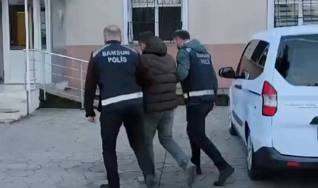 Samsun'da 7,5 yıl hapis cezasıyla aranan şahıs yakalandı