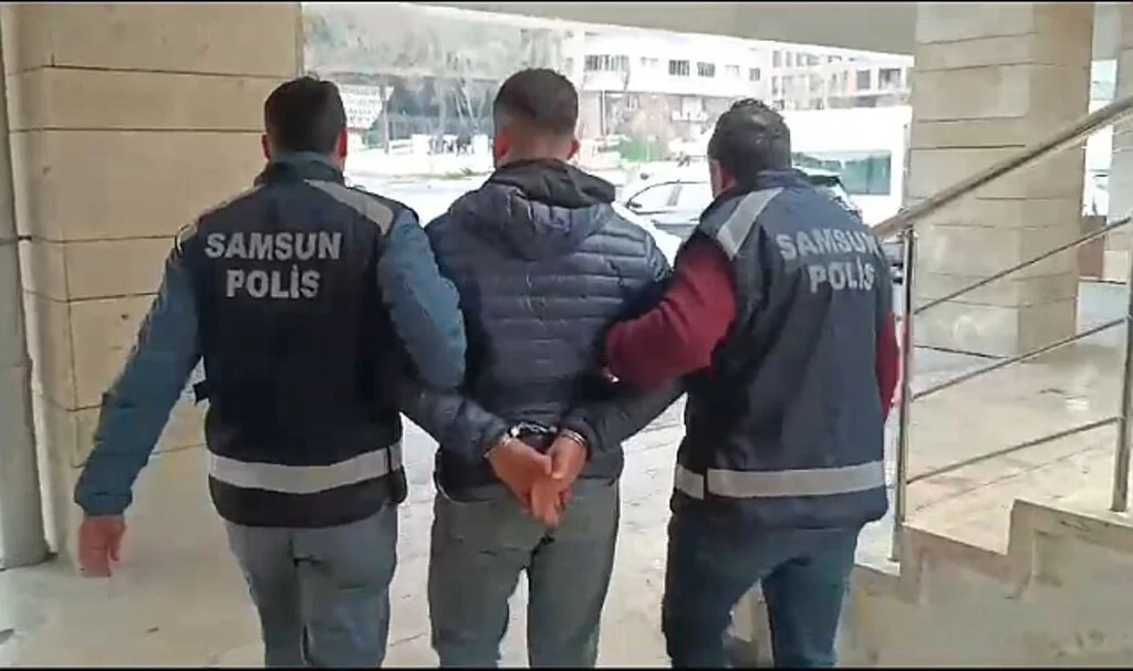 Samsun'da haklarında hapis cezası bulunan 2 kişi yakalandı