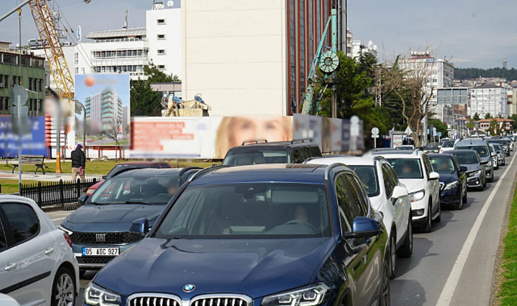 Samsun’da Motorlu Taşıt Sayısı 500 Bine Yaklaştı