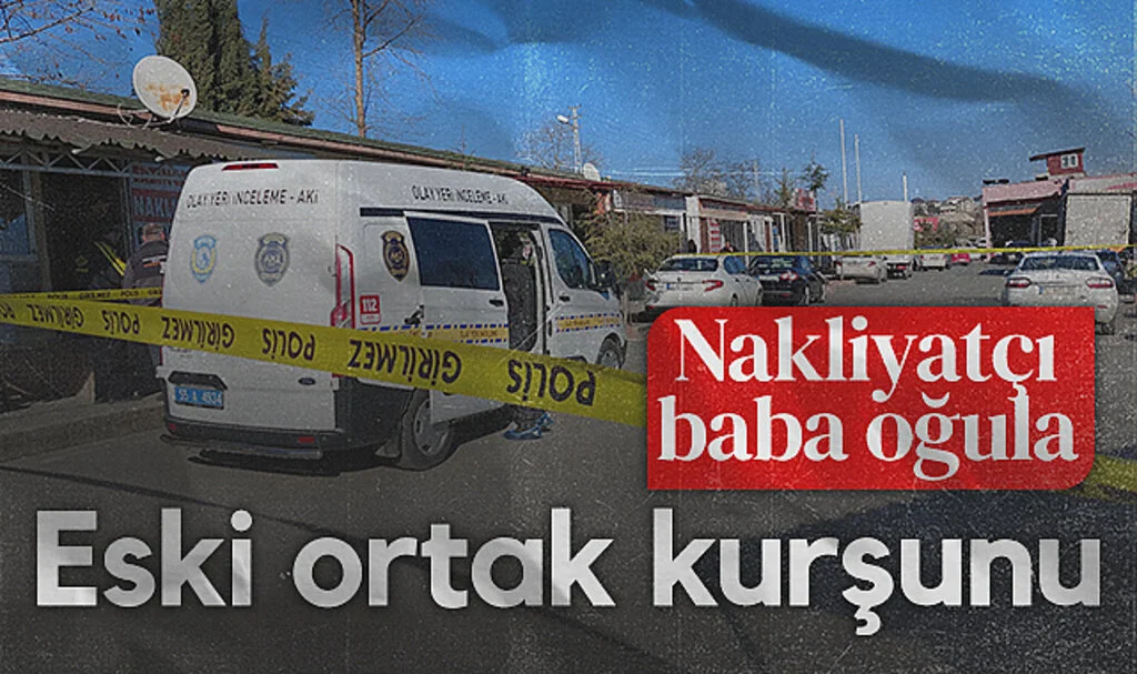 Samsun'da nakliyatçı baba-oğula eski ortak kurşunu 