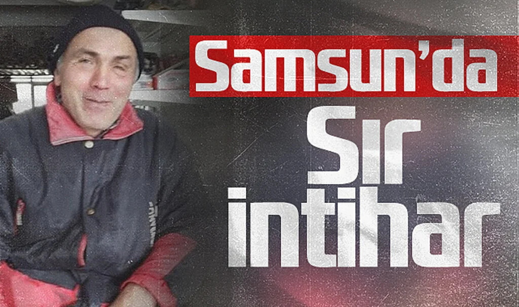 Samsun'da sır intihar