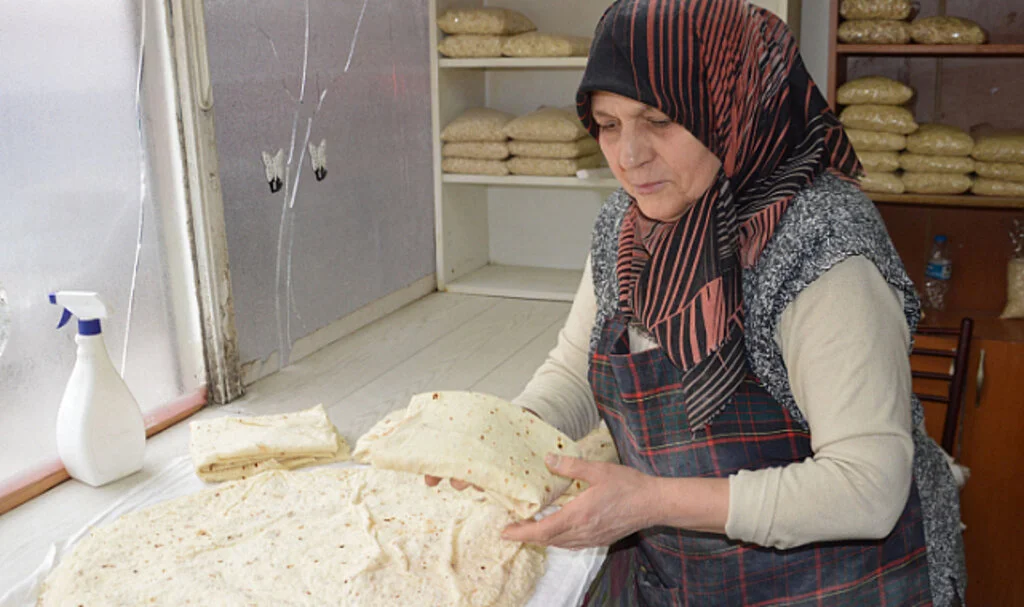 Samsun'da Tirit Ateşi Yufka Üreticilerini Isıttı