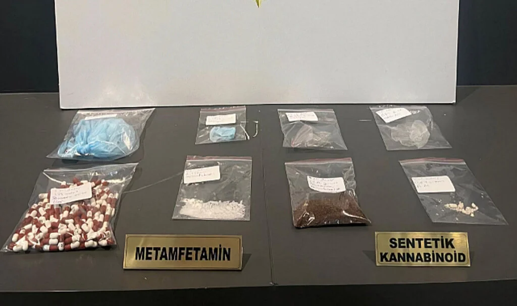 Samsun'da uyuşturucu ile yakalanan şahıs gözaltına alındı