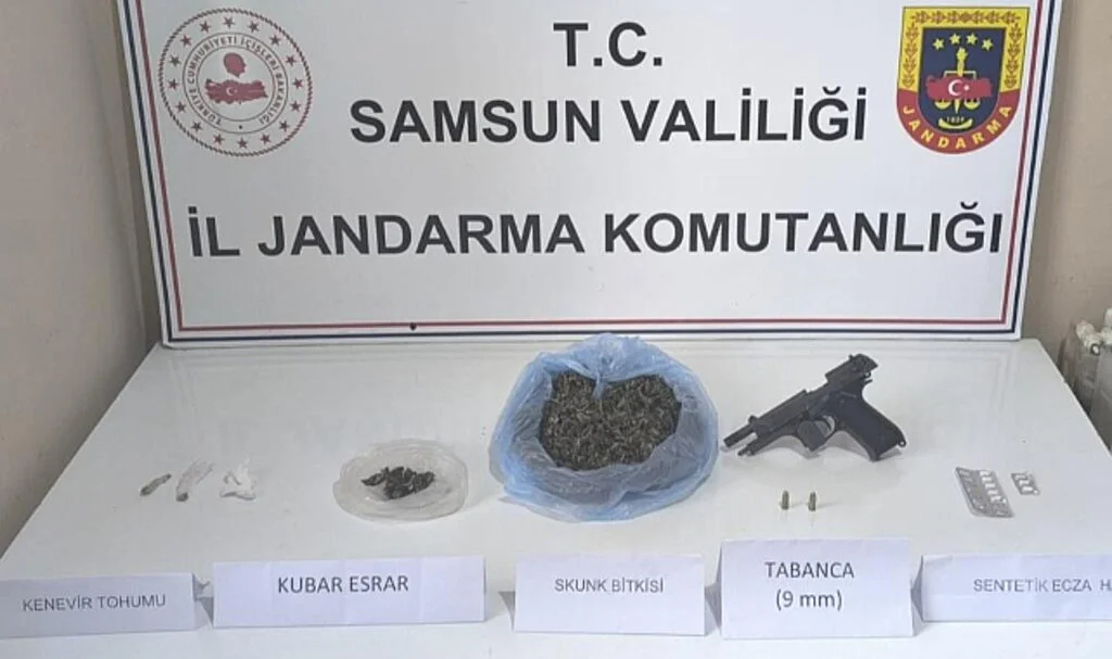 Samsun'da Uyuşturucu Operasyonu: 2 Gözaltı