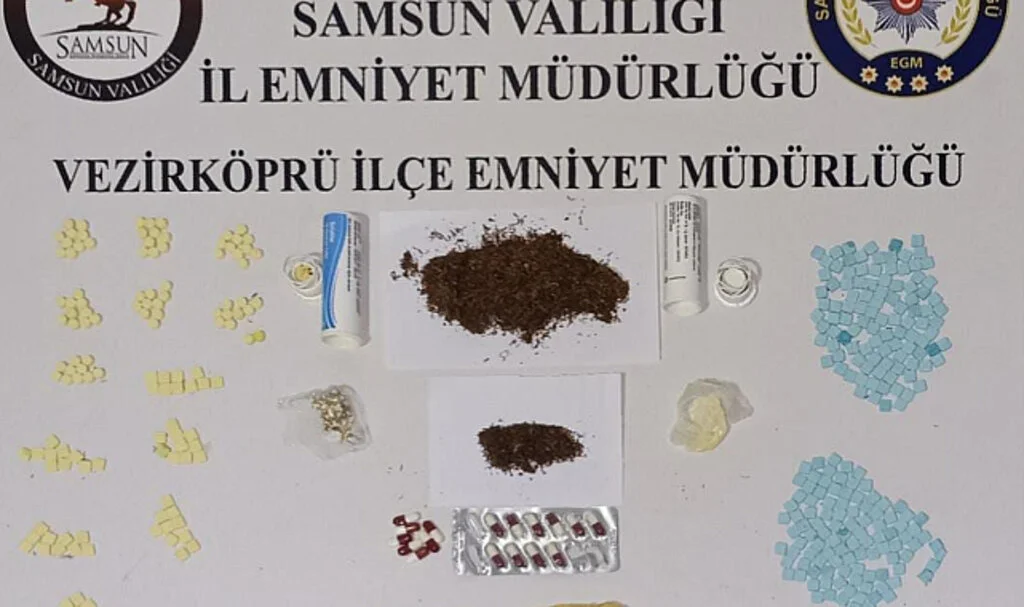 Samsun'da Uyuşturucu Operasyonu: 2 Zanlı Gözaltında