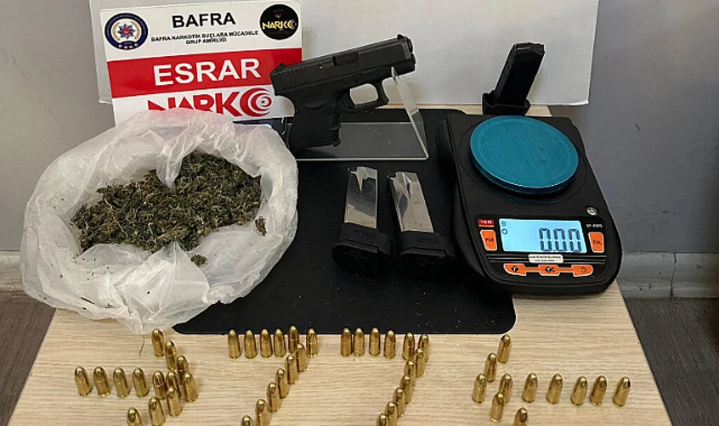Samsun'da Uyuşturucu ve Silah Operasyonu: 1 Gözaltı