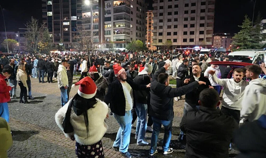 Samsun’da Yeni Yıl Coşkuyla Karşılandı