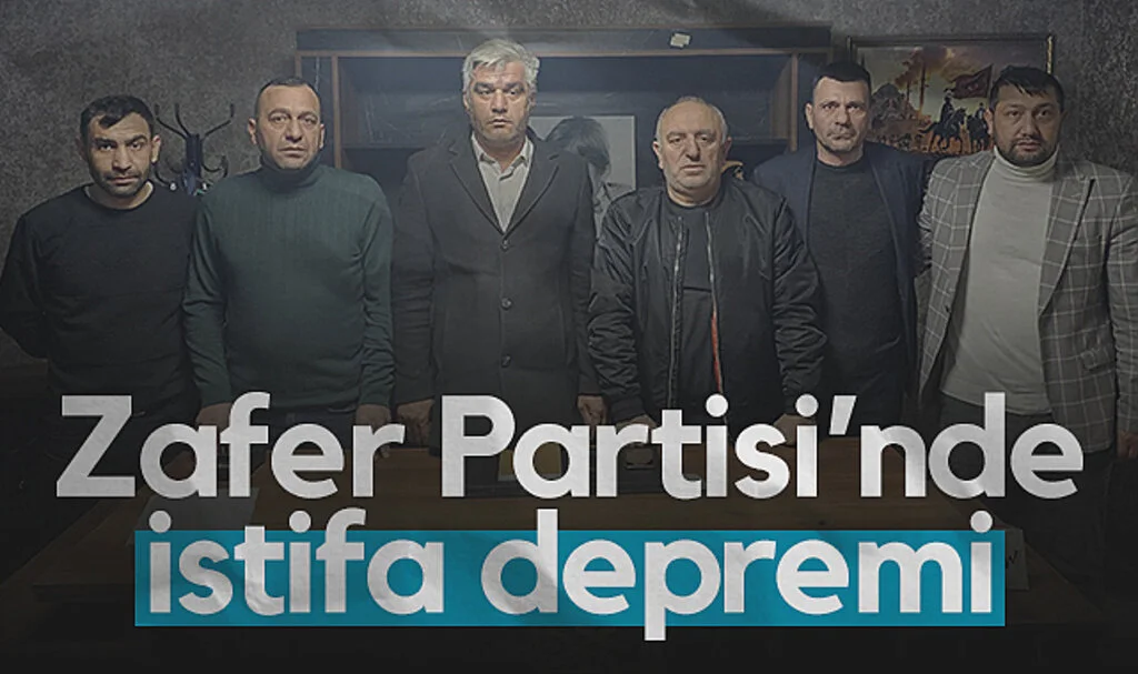 Samsun'da Zafer Partisi'nde İstifa Depremi