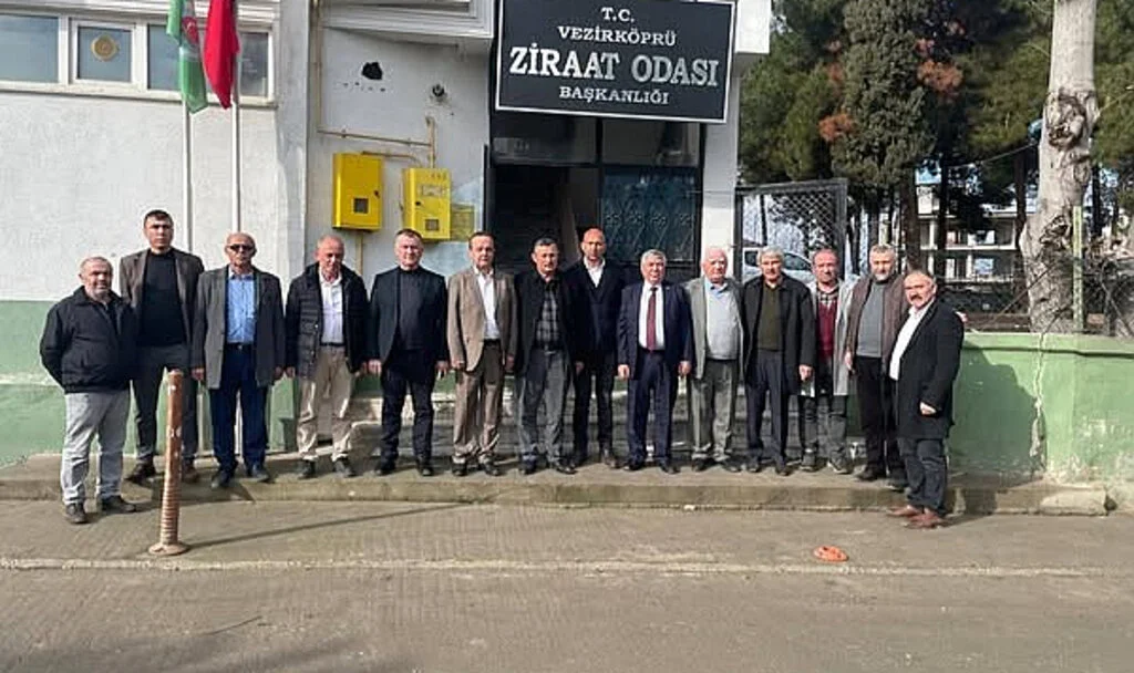 Samsun'da ziraat odası başkanları üreticinin problemlerini görüştü