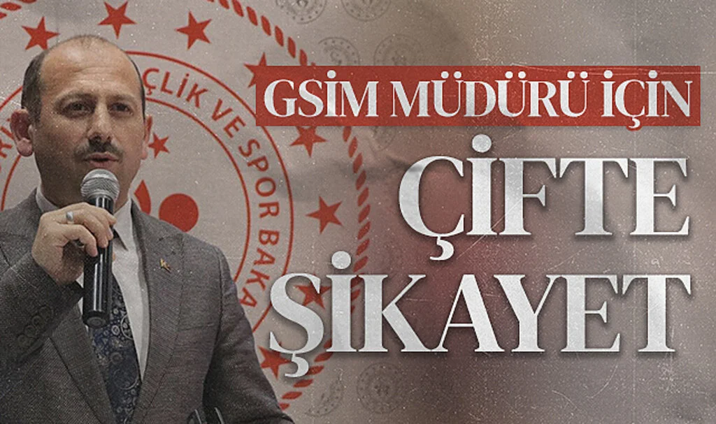 Samsun Gençlik ve Spor İl Müdürü Feyzullah Dereci için çifte şikayet