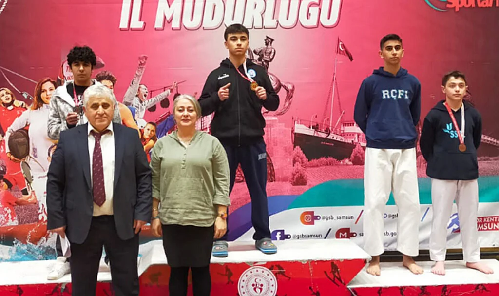 Samsun Karate İl Birinciliği'nde Şampiyonlar Belli Oldu