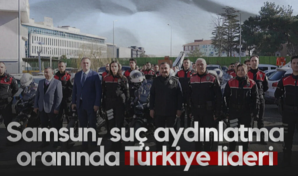 Samsun, Suç Aydınlatma Oranında Türkiye Lideri
