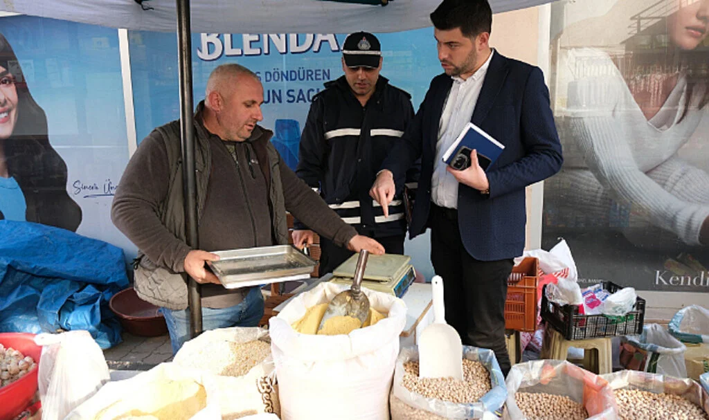 Samsun Terme'de ölçü ve tartı aleti denetimi
