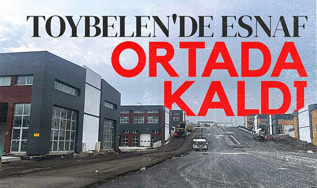 Samsun Toybelen'de esnaf ortada kaldı!
