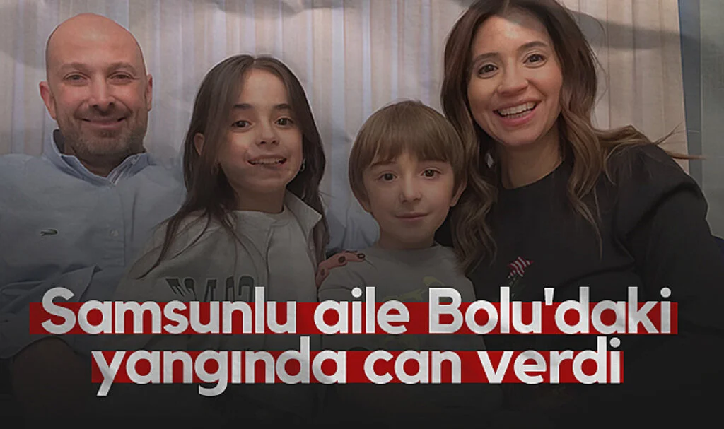 Samsunlu Diş Hekimi ve Ailesi Bolu'daki Yangında Can Verdi