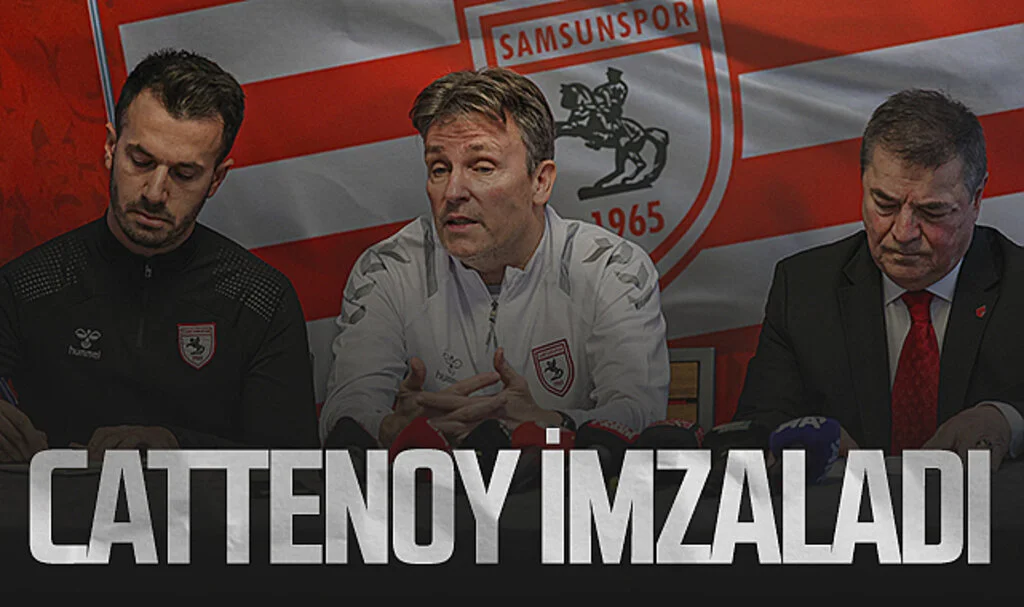 Samsunspor Akademisine Fransız Dokunuşu: Cattenoy imzayı attı