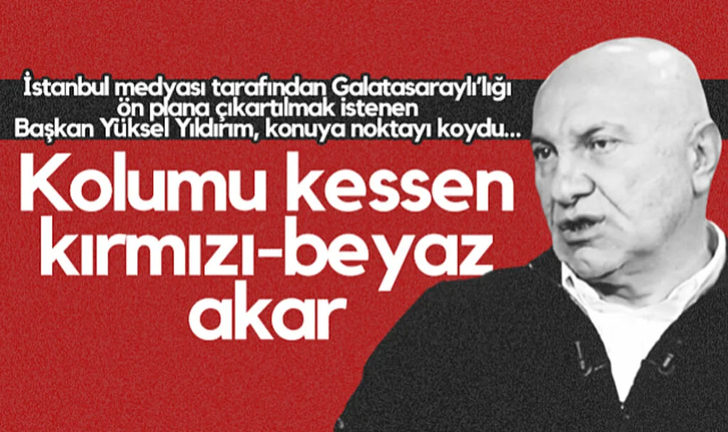 Samsunspor Başkanı Yüksel Yıldırım: Kolumu Kessen Kırmızı-Beyaz Akar