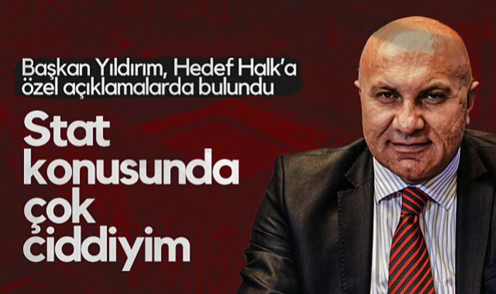 Samsunspor Başkanı Yüksel Yıldırım: Stat Konusunda Çok Ciddiyim